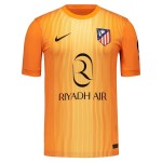 Günstige Fußballtrikots Atlético Madrid Oblak 13 Torwart Kinder 2025-26 Orange Kurzarm